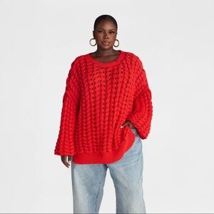 KBB by Kahlana Pullover Sweater “The Chunky Knit Crew”